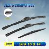 image:imageWindshield Wipers Replacement for Jeep wrangler JK 20082018Jeep wrangler 20072017 Premium All Weather Front amp Rear Wiper Blades 151513OEM Original Factory QualitySet of 3261614B