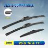 image:imageWindshield Wipers Replacement for Jeep wrangler JK 20082018Jeep wrangler 20072017 Premium All Weather Front amp Rear Wiper Blades 151513OEM Original Factory QualitySet of 3261611
