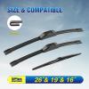 image:imageWindshield Wipers Replacement for Jeep wrangler JK 20082018Jeep wrangler 20072017 Premium All Weather Front amp Rear Wiper Blades 151513OEM Original Factory QualitySet of 3261916A