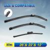 image:imageWindshield Wipers Replacement for Jeep wrangler JK 20082018Jeep wrangler 20072017 Premium All Weather Front amp Rear Wiper Blades 151513OEM Original Factory QualitySet of 3262212