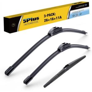 image:imageWindshield Wipers Replacement for Jeep wrangler JK 20082018Jeep wrangler 20072017 Premium All Weather Front amp Rear Wiper Blades 151513OEM Original Factory QualitySet of 3261611A