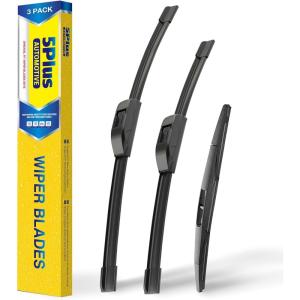 image:imageWindshield Wipers Replacement for Jeep wrangler JK 20082018Jeep wrangler 20072017 Premium All Weather Front amp Rear Wiper Blades 151513OEM Original Factory QualitySet of 3262112B