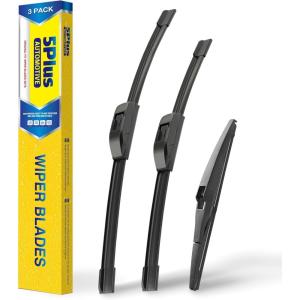 image:imageWindshield Wipers Replacement for Jeep wrangler JK 20082018Jeep wrangler 20072017 Premium All Weather Front amp Rear Wiper Blades 151513OEM Original Factory QualitySet of 3261810A