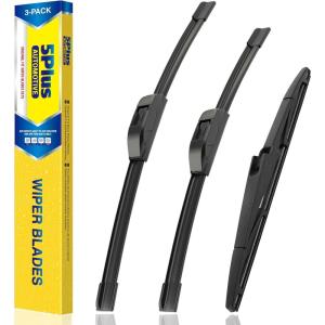 image:imageWindshield Wipers Replacement for Jeep wrangler JK 20082018Jeep wrangler 20072017 Premium All Weather Front amp Rear Wiper Blades 151513OEM Original Factory QualitySet of 3261813K