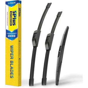 image:imageWindshield Wipers Replacement for Jeep wrangler JK 20082018Jeep wrangler 20072017 Premium All Weather Front amp Rear Wiper Blades 151513OEM Original Factory QualitySet of 3261712B