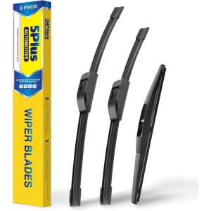 image:imageWindshield Wipers Replacement for Jeep wrangler JK 20082018Jeep wrangler 20072017 Premium All Weather Front amp Rear Wiper Blades 151513OEM Original Factory QualitySet of 3261810B