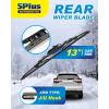 image:image5 PLUS 10 Inch Rear Wiper Blade Fit JU Hook Wiper Arm 1PC PVC PackReplacement for Chevy Trax 20152022 Traverse 20182024GMC Acadia 20172023 Rear Windshield Wiper Mute Original OEM Quality13RB131