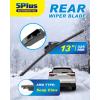 image:image5 PLUS 10 Inch Rear Wiper Blade Fit JU Hook Wiper Arm 1PC PVC PackReplacement for Chevy Trax 20152022 Traverse 20182024GMC Acadia 20172023 Rear Windshield Wiper Mute Original OEM Quality13RB13P