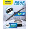 image:image5 PLUS 10 Inch Rear Wiper Blade Fit JU Hook Wiper Arm 1PC PVC PackReplacement for Chevy Trax 20152022 Traverse 20182024GMC Acadia 20172023 Rear Windshield Wiper Mute Original OEM Quality14RB14A
