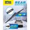 image:image5 PLUS 10 Inch Rear Wiper Blade Fit JU Hook Wiper Arm 1PC PVC PackReplacement for Chevy Trax 20152022 Traverse 20182024GMC Acadia 20172023 Rear Windshield Wiper Mute Original OEM Quality16RB16J