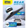 image:image5 PLUS 10 Inch Rear Wiper Blade Fit JU Hook Wiper Arm 1PC PVC PackReplacement for Chevy Trax 20152022 Traverse 20182024GMC Acadia 20172023 Rear Windshield Wiper Mute Original OEM Quality10RB10A