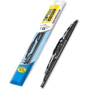 image:image5 PLUS 10 Inch Rear Wiper Blade Fit JU Hook Wiper Arm 1PC PVC PackReplacement for Chevy Trax 20152022 Traverse 20182024GMC Acadia 20172023 Rear Windshield Wiper Mute Original OEM Quality10HOOK ARM