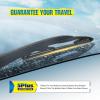 image:image5 PLUS 2626 Windshield Wiper Blades Replacement for Ford Fusion 2020 2019 2018 2017 2016 2015 2014 2013 Original Factory Quality Fit for Pinch Tab Front Wipers ArmPack of 21212EP