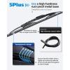 image:image5 PLUS 2626 Windshield Wiper Blades Replacement for Ford Fusion 2020 2019 2018 2017 2016 2015 2014 2013 Original Factory Quality Fit for Pinch Tab Front Wipers ArmPack of 21818Conventional