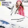 image:image5 PLUS 2626 Windshield Wiper Blades Replacement for Ford Fusion 2020 2019 2018 2017 2016 2015 2014 2013 Original Factory Quality Fit for Pinch Tab Front Wipers ArmPack of 22222HOOK