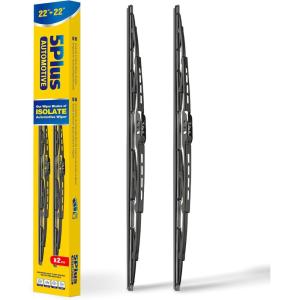 image:image5 PLUS 2626 Windshield Wiper Blades Replacement for Ford Fusion 2020 2019 2018 2017 2016 2015 2014 2013 Original Factory Quality Fit for Pinch Tab Front Wipers ArmPack of 22222Conventional