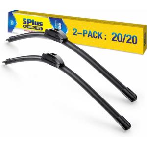 image:image5 PLUS 2626 Windshield Wiper Blades Replacement for Ford Fusion 2020 2019 2018 2017 2016 2015 2014 2013 Original Factory Quality Fit for Pinch Tab Front Wipers ArmPack of 22020