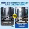 image:image5 PLUS 22 and 22 Inch Front Wiper Blades 2Pack Size Pair Options  Windshield Wiper Size Pairs MultiAdapter Design Smooth Wiping AllWeather Performance Easy Install2219