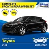 image:image5 PLUS CustomFit Wipers fits Toyota Highlander 20202026 Windshield Wipers  261810 Front Rear Wipers SetOEM Original Equipment ReplacementAllSeasonsStreakFree WipingQuiet Clear Visibilityfits CHR 20182022DPR