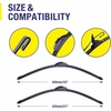image:image5 PLUS CustomFit Wipers fits Toyota Highlander 20202026 Windshield Wipers  261810 Front Rear Wipers SetOEM Original Equipment ReplacementAllSeasonsStreakFree WipingQuiet Clear Visibility2221Fit U  J Hook