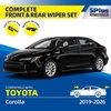 image:image5 PLUS CustomFit Wipers fits Toyota Highlander 20202026 Windshield Wipers  261810 Front Rear Wipers SetOEM Original Equipment ReplacementAllSeasonsStreakFree WipingQuiet Clear Visibilityfits Corolla 20192026DPR