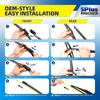 image:image5 PLUS CustomFit Wipers fits Toyota Highlander 20202026 Windshield Wipers  261810 Front Rear Wipers SetOEM Original Equipment ReplacementAllSeasonsStreakFree WipingQuiet Clear Visibilityfits CHR 20182022DPR