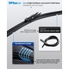 image:image5 PLUS CustomFit Wipers fits Toyota Highlander 20202026 Windshield Wipers  261810 Front Rear Wipers SetOEM Original Equipment ReplacementAllSeasonsStreakFree WipingQuiet Clear Visibilityfits Tundra 20072021DP