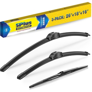 image:image5 PLUS CustomFit Wipers fits Toyota Highlander 20202026 Windshield Wipers  261810 Front Rear Wipers SetOEM Original Equipment ReplacementAllSeasonsStreakFree WipingQuiet Clear Visibilityfits Prius 20042009DPR